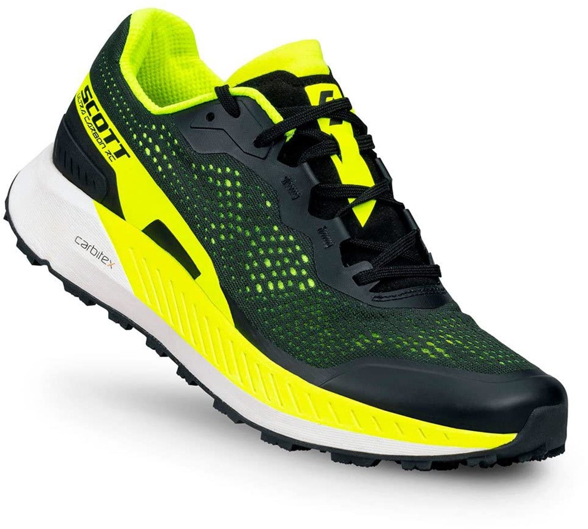 Scott Ultra Carbon Rc Trailschoenen Geel,Zwart EU 47 1/2 Man