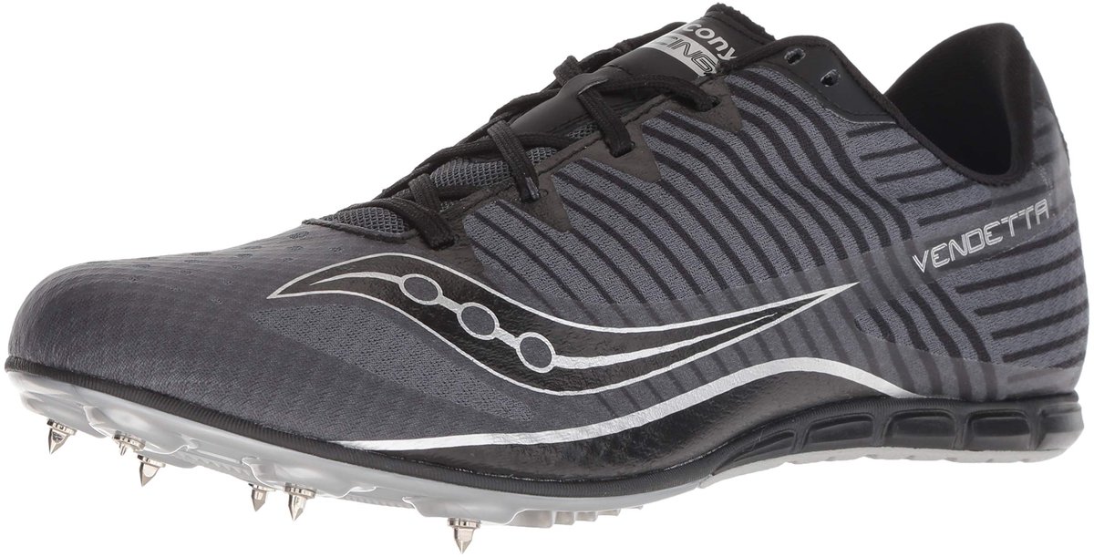 Saucony Vendetta 2 - Atletiekschoen - Rood/Zwart - 41