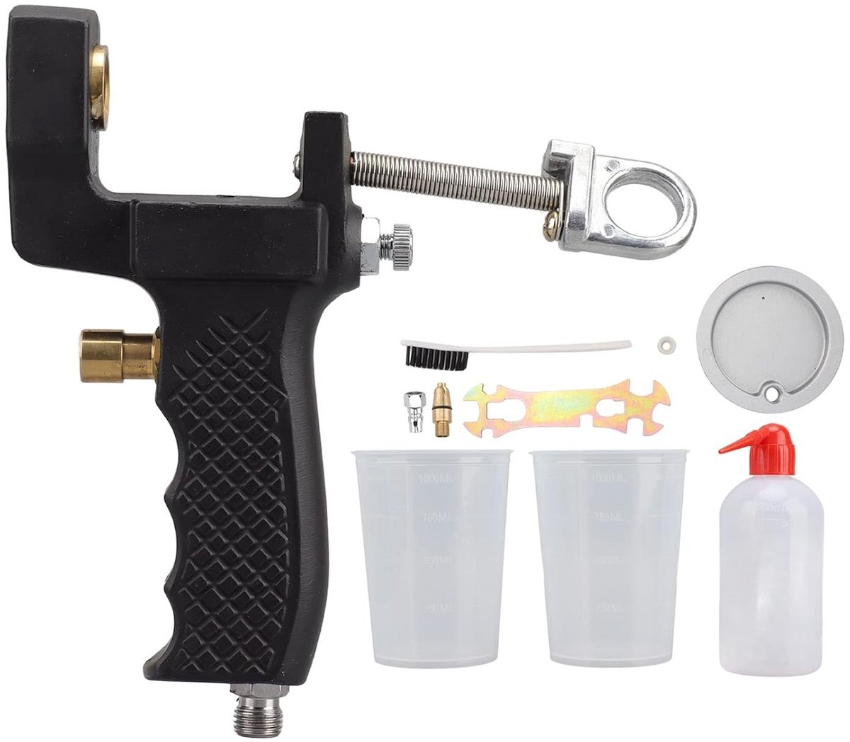 Professionele Gelcoat Spuitpistool met FN5 Mondstuk, Grote Capaciteit en Draagbaar Ontwerp voor Gelcoat Harsen en Spuitpleister