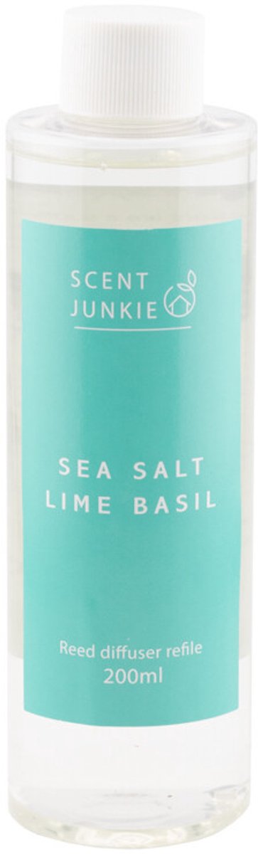 Geurdiffuser refill 200ml sea salt basil