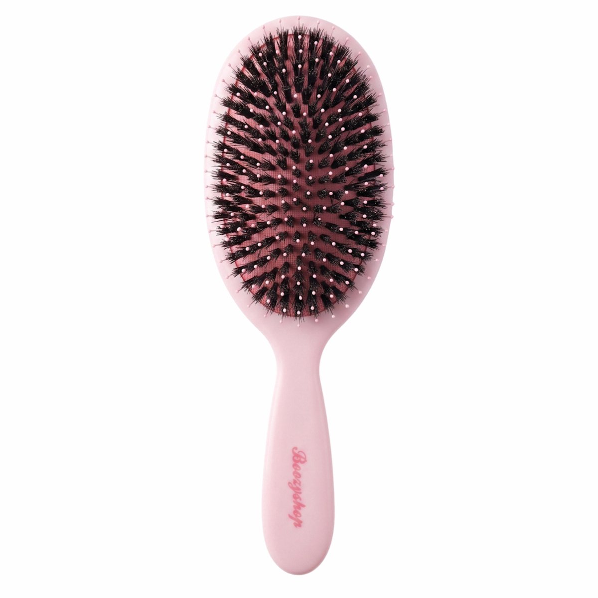 Boozyshop ® Anti Klit Haarborstel met Varkenshaar - Detangling Brush - Voor Glad & Glanzend Haar