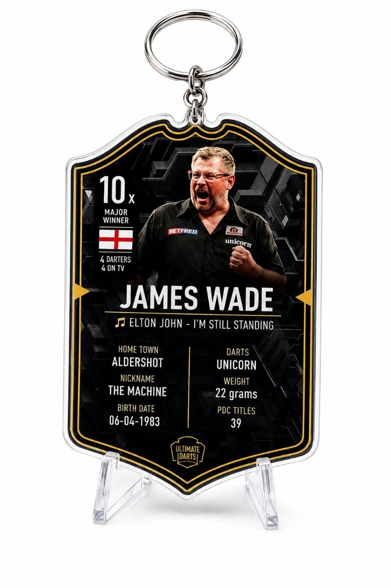 Ultimate Card Key Chain James Wade