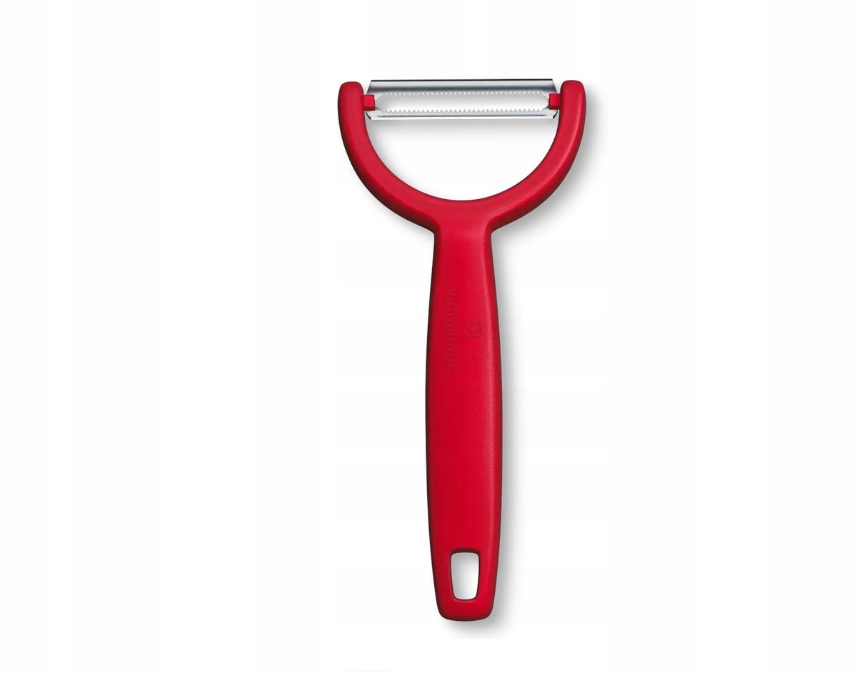 Victorinox YPSO Rode Aardappelschilmes - Horizontaal Mes