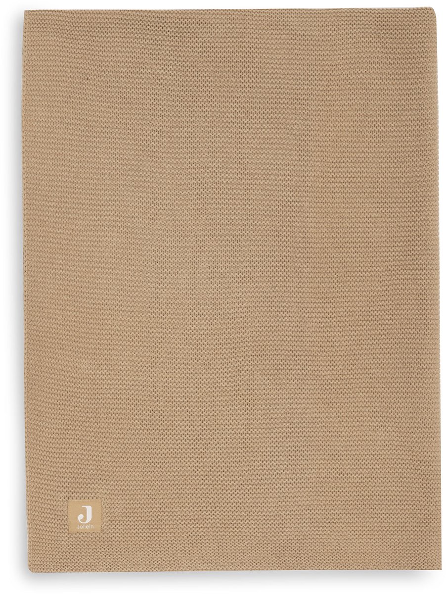 Jollein Baby Deken Wieg 75x100cm Basic Knit Hazel