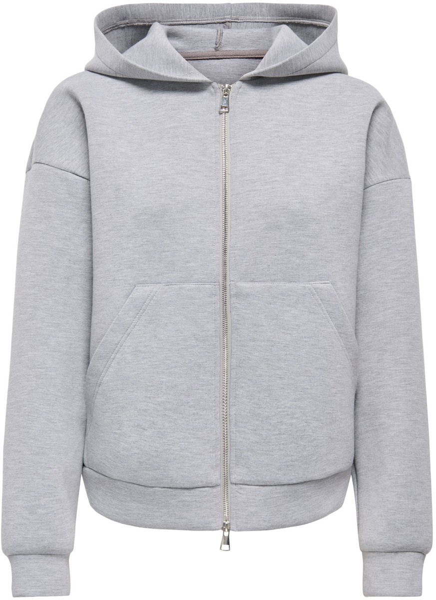 JDY - JDYSABRINA L/S ZIPPER SCUBA HOODIE JRS - Dames - Sweaters