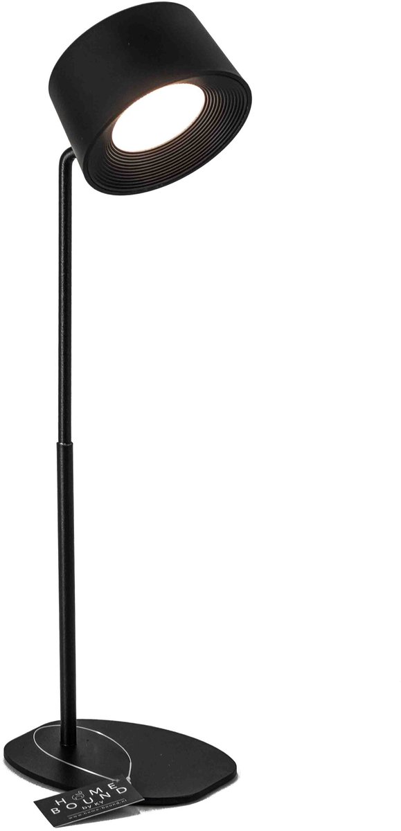 Bureaulamp Design LED op accu zwart