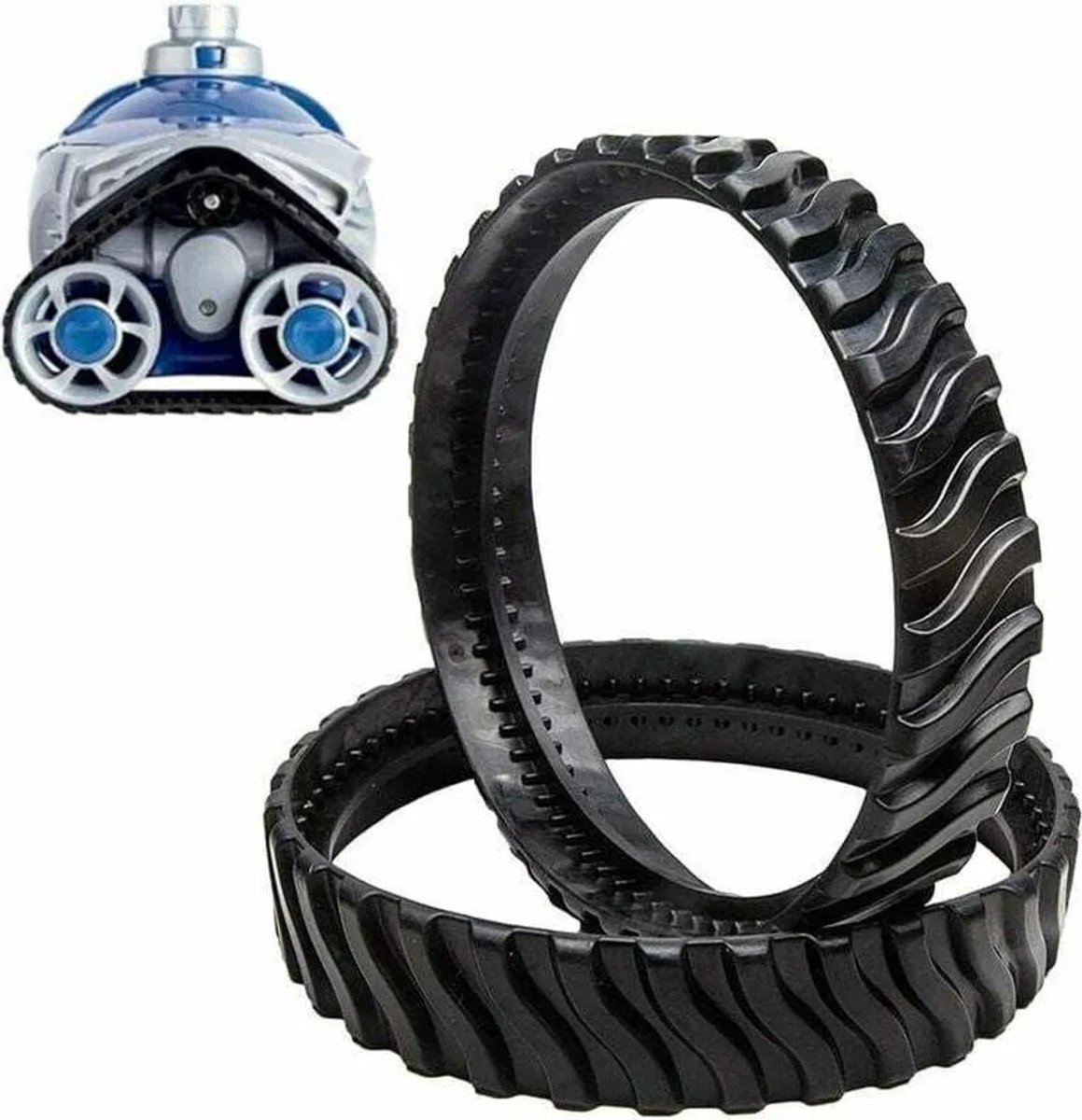Geschikt voor de Zodiac MX8/MX6 Elite zwembadreinigingsset: wiellagers, aandrijfas, cycloonborstel