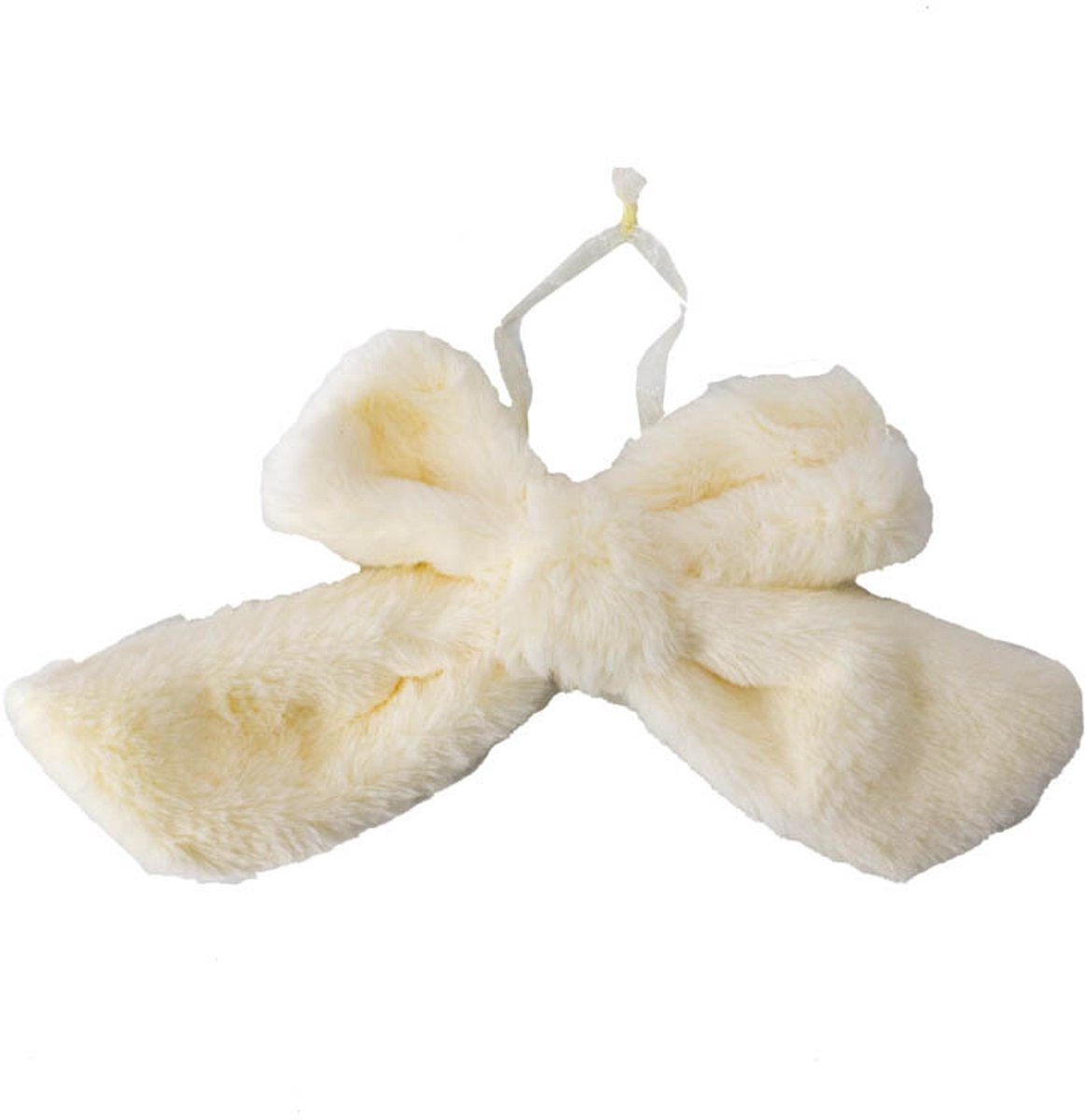 Decoratie strik hanger wit