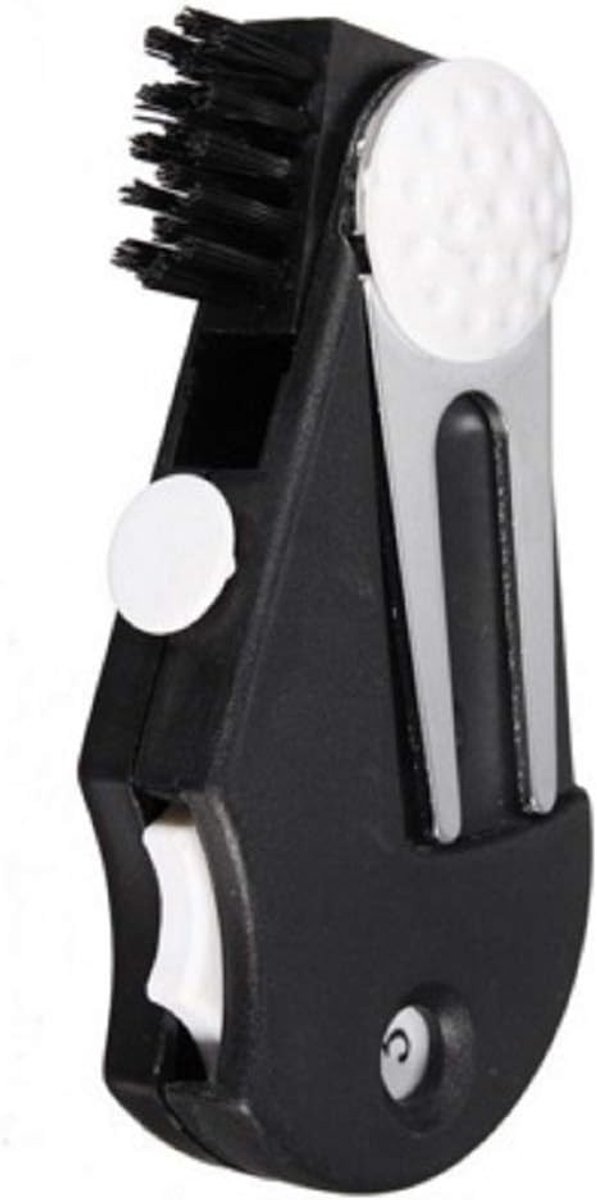 5 in 1 Golftool - Multicolor - Compact - Met Divot Tool, Balmarker, Borstel, Score Counter en Clip - Voor Golfenthousiastelingen