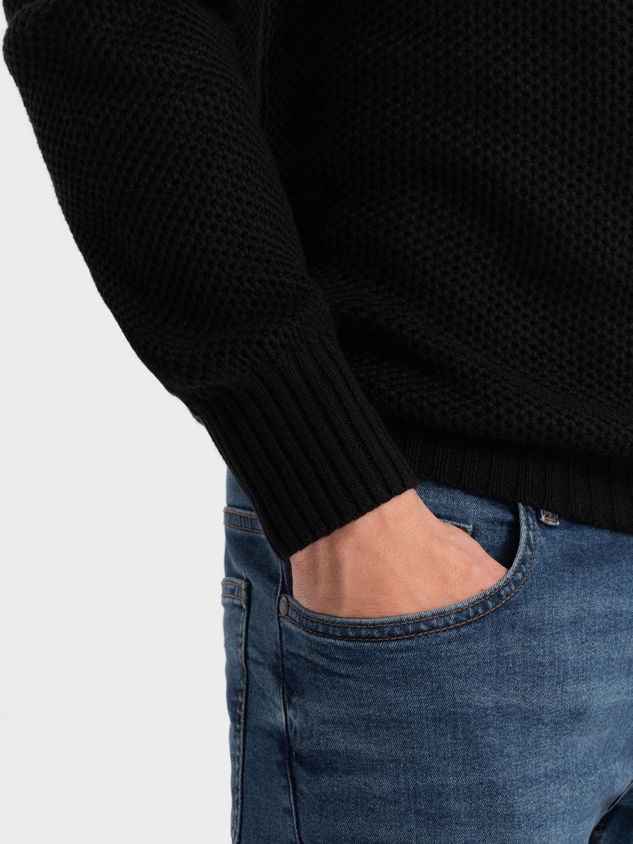 Italian Style - Joupper - Trui Heren - Zwart - Style-Italie
