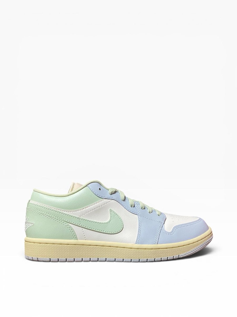 Jordan 1 Low / Sneakers Unisex – Doos Zonder Deksel Blauw