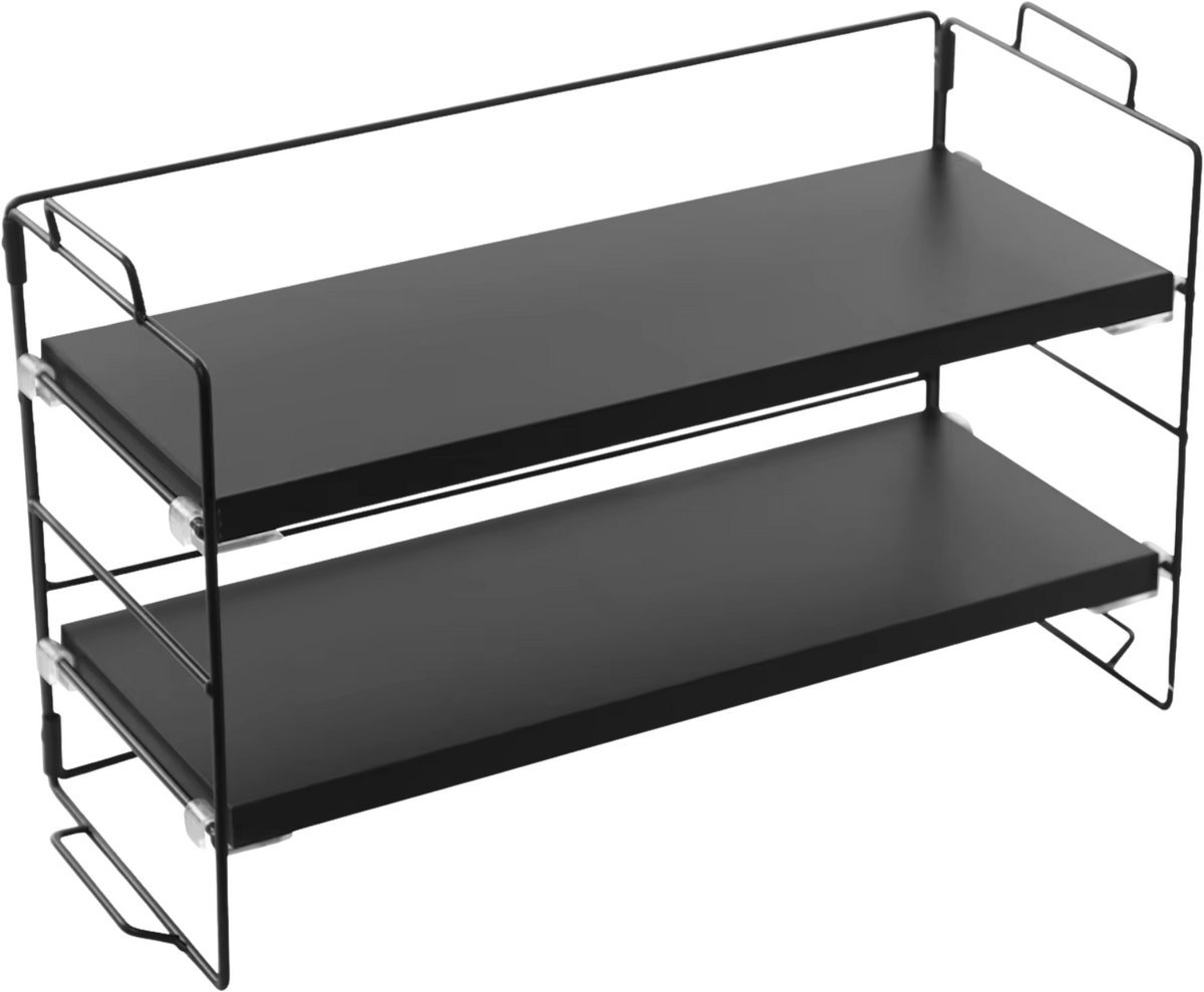 Bureau Zwart - Keuken organizer, Aanrecht organiser en Kantoor en Thuiswerkplek - Voor Dagelijks Gebruik, Thuis en Professioneel Gebruik