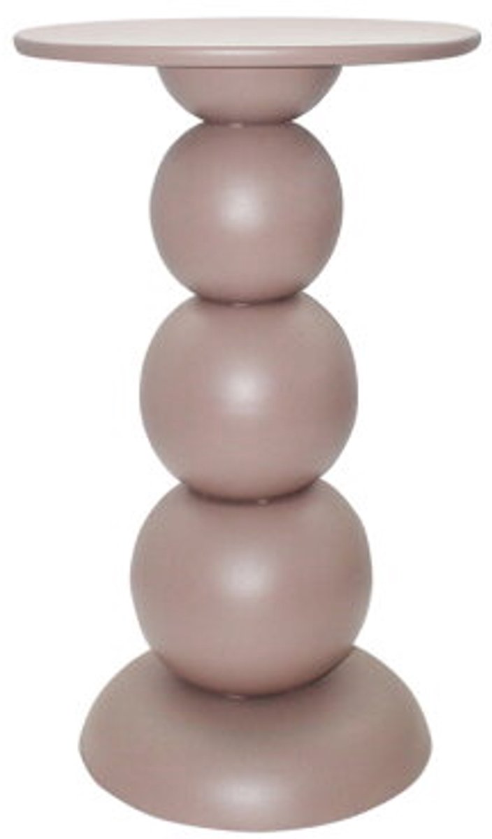 Gouda plantentafel, Ø36, H61, warm beige - Formaggio Collection