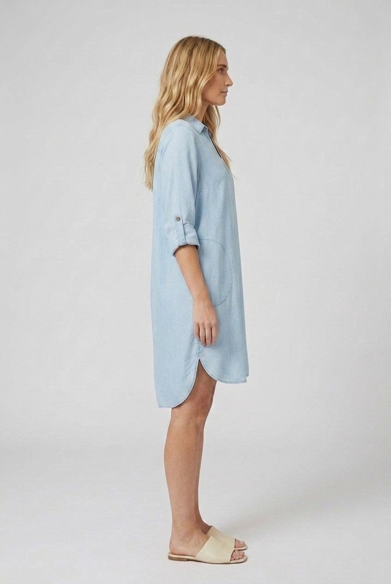 DIDI Dames Tunic Vulcano Denim bleached maat 40