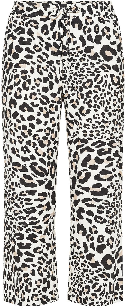 Angel of Style - Dames - Culotte rechte pijp luipaardpatroon - Sneeuwwit - Maat 54