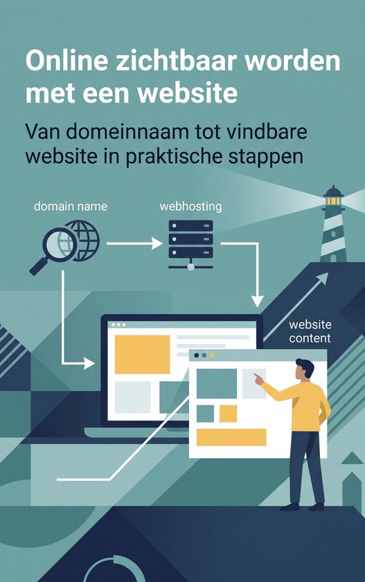 Online zichtbaar worden met een website - cover