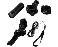 Dailygoods- Sportcamera 1080P Hoge Definitie – Actie Camera – Waterdicht – Draagbaar – Lichtgewicht – 120 Graden Kijkhoek – Actiecamera