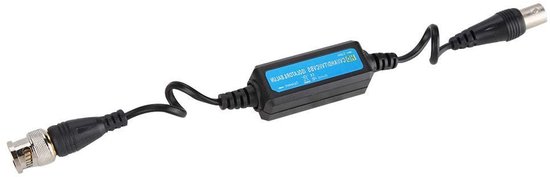Allecto aardlusisolator - Coaxiaal - Zwart - Mini HD TVI/CVI/AHD/CVBS - Ideaal voor camera's - Betrouwbare isolatie — afbeelding 5