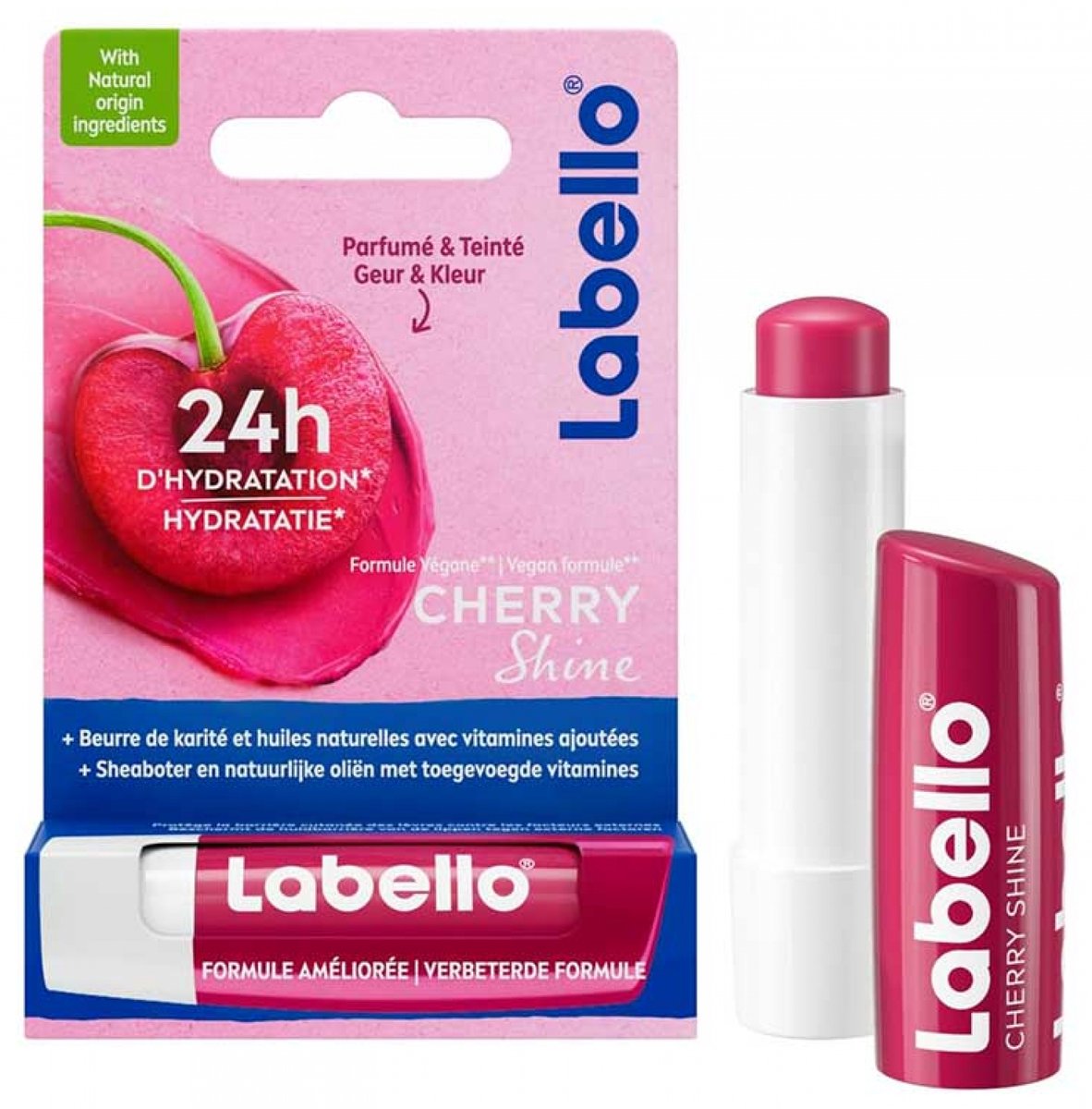 Labello Lippenbalsem Blister Cherry Shine -