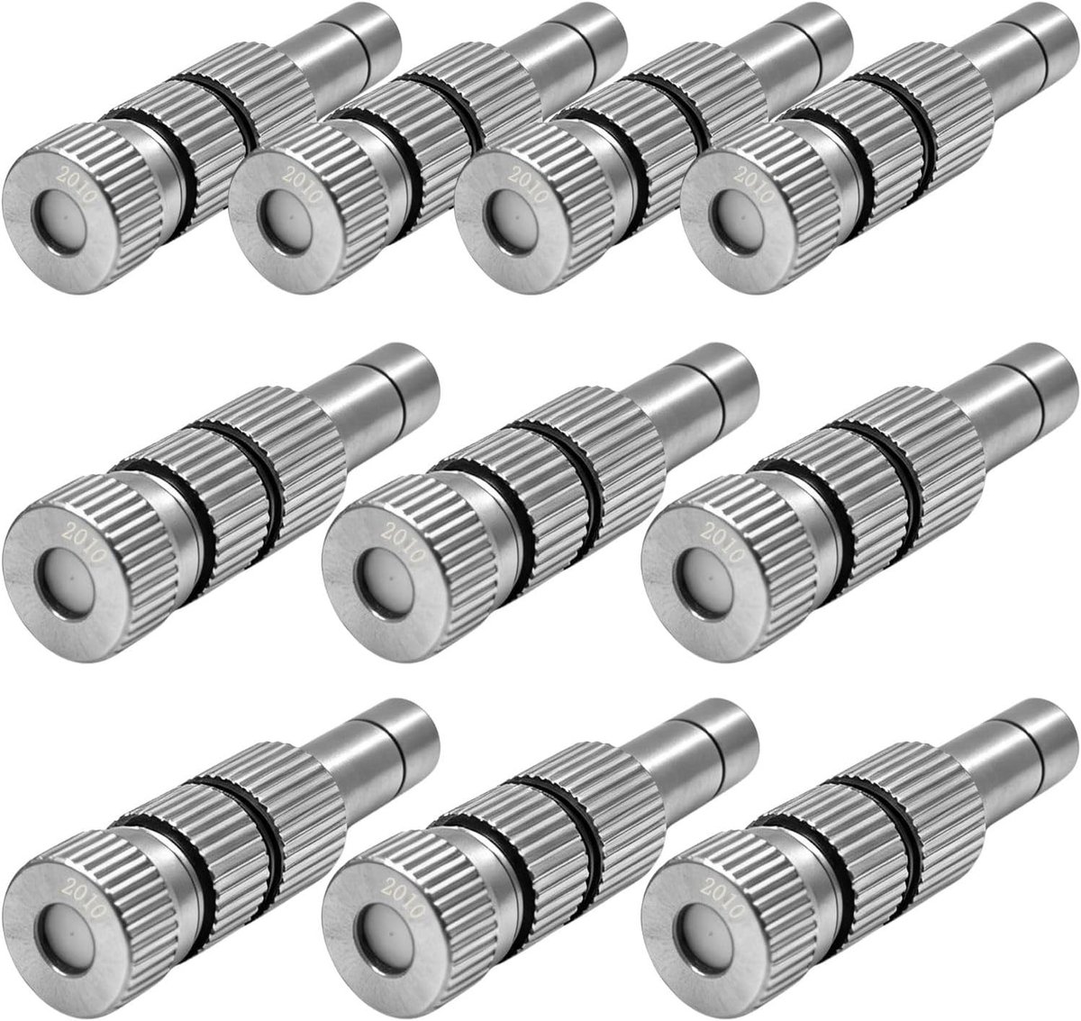 Set van 10 mistsproeiers van 0,2 mm voor tuinirrigatie, plantenverzorging en sproeisystemen