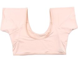 Zweetabsorberend T-shirt met Korte Mouwen voor Onder de Armen, Wasbaar en Comfortabel voor Actieve Lifestyles
