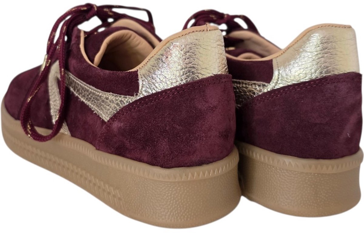 Babouche Sneaker Liva-48 Bordeaux