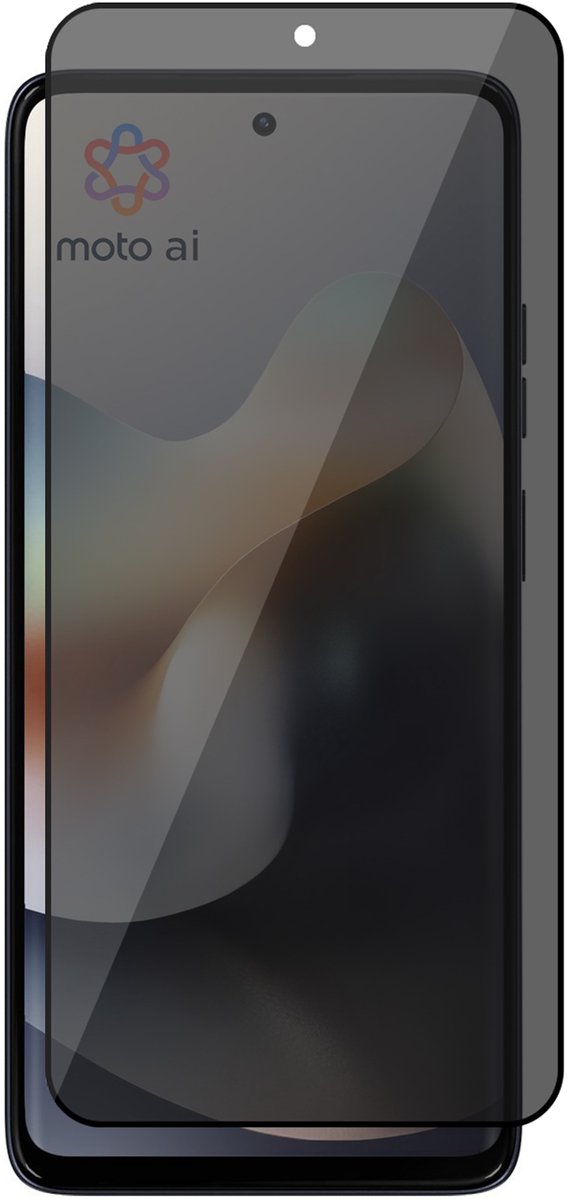 Privacy Screenprotector geschikt voor Motorola Moto G36 – Full Cover Gehard Glas – Anti Inkijk – Privacy Filter