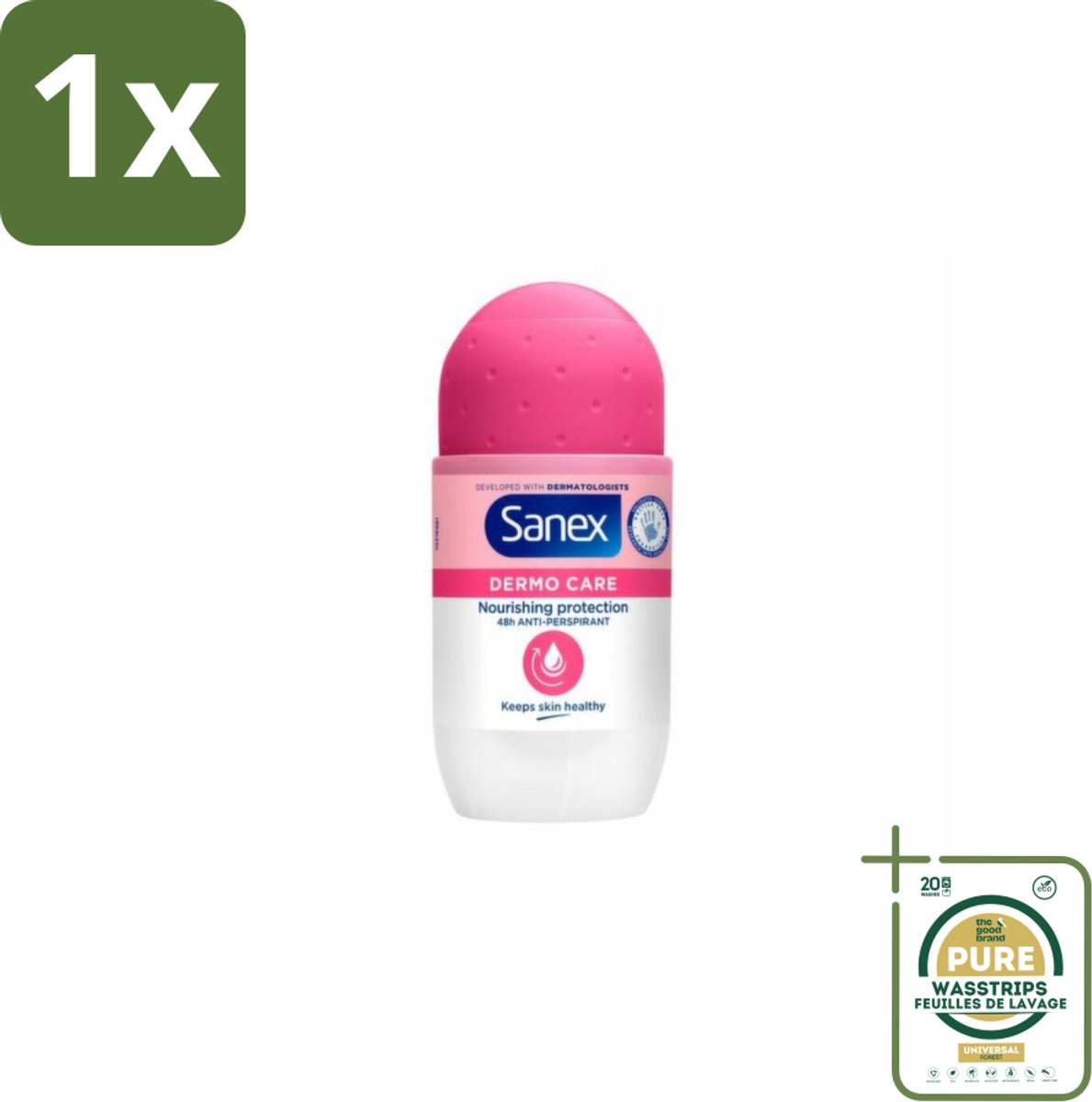 1 x Sanex – Deodorant Roller – Dermo Care 48H Antiperspirant - 50 ml- Koffie - Koffiezetapparaat - Koffiezetapparaat