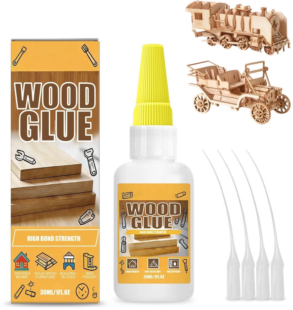 Solidchoice - Houtlijm voor Precisietoepassing, 30ML