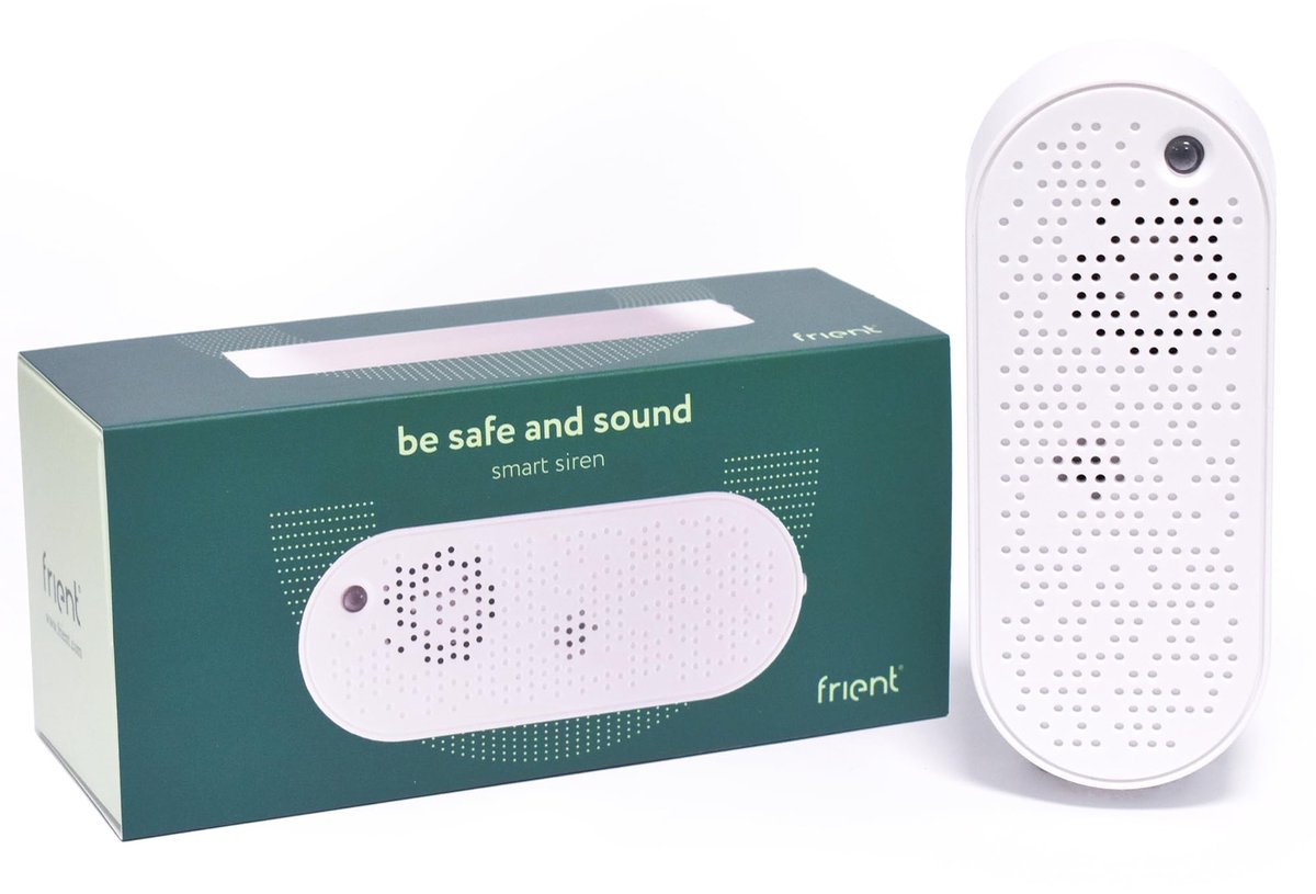 Solidchoice - Slimme Sirene 90 dB met Batterij Back-up en Zigbee Extender