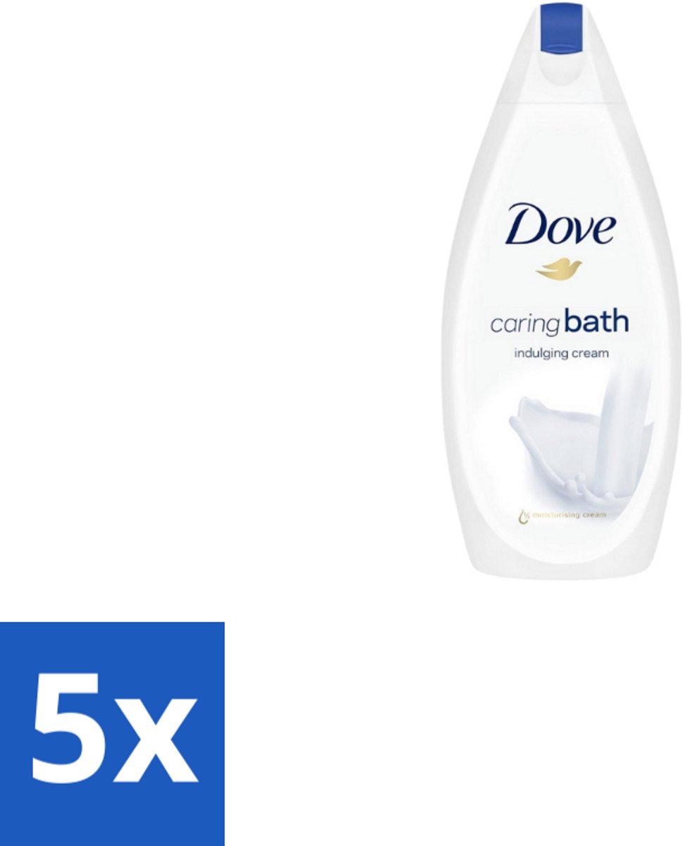 Dove – Douchegel – Caring Bath – 450 ml - Bulkverpakking - 5 stuks