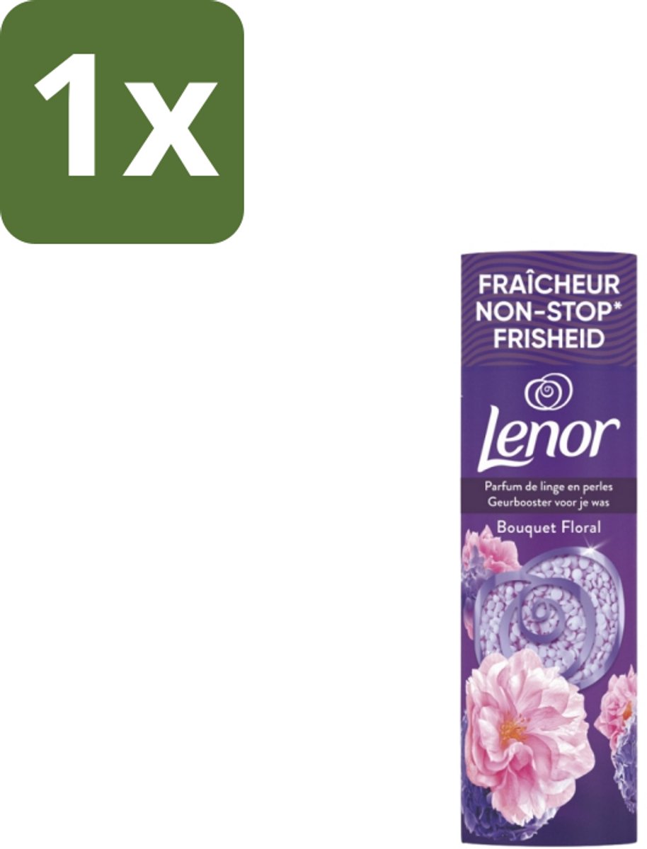 1 x Lenor – In-Wash Geurbooster – Bloemen Boeket – 19 wasbeurten - Geurbooster - Bloemenboeket - Wasgeur - Wasverzachter - Wasmachine