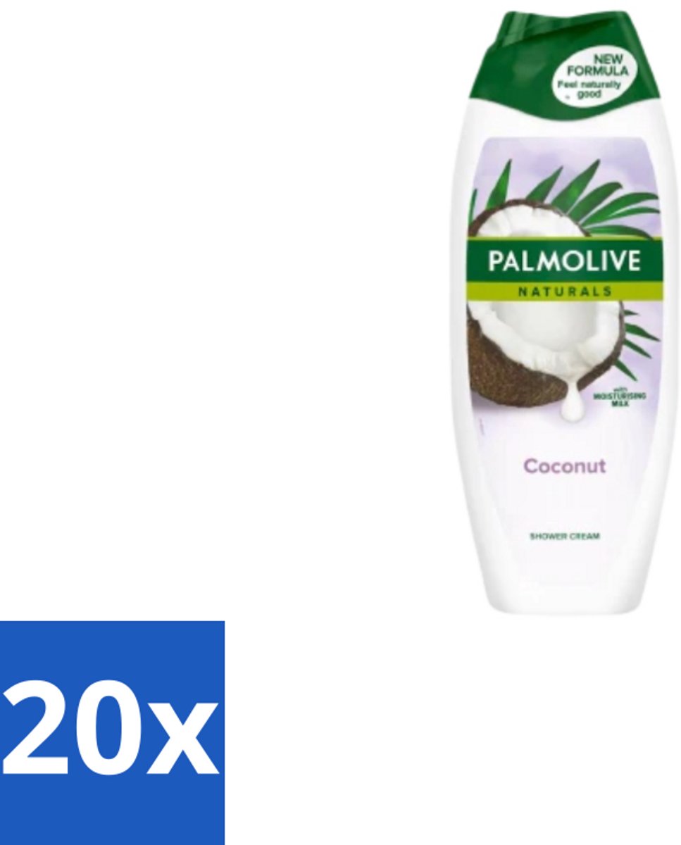 Palmolive – Douchegel – Pure Coconut – 500 ml - Bulkverpakking - 20 stuks
