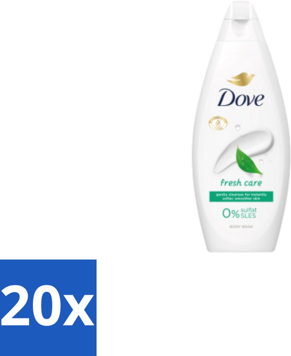 Dove – Douchegel – Fresh Care – 250 ml - Bulkverpakking - 20 stuks
