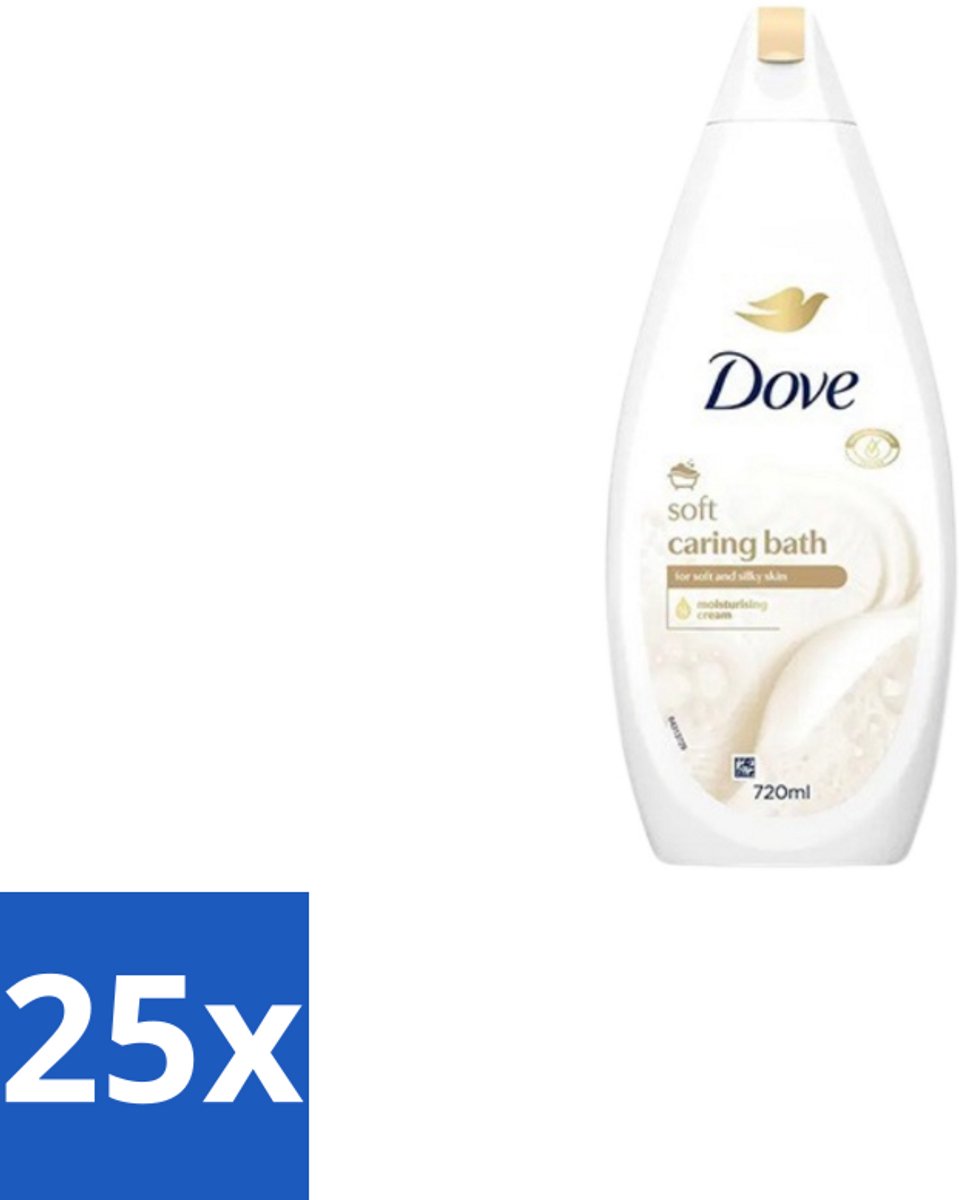 Dove – Badcrème – Soft – 720 ml - Bulkverpakking - 25 stuks