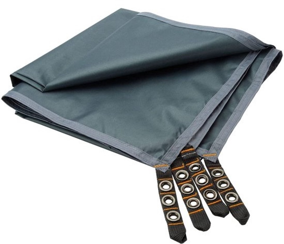 Dailygoods- Tentzeil waterdicht - Grondzeil 230 x 100 cm - Tarp voor 1-persoonstent - Draagtas - Lichtgewicht 0,26 kg - Duurzaam 210D Oxford-doek