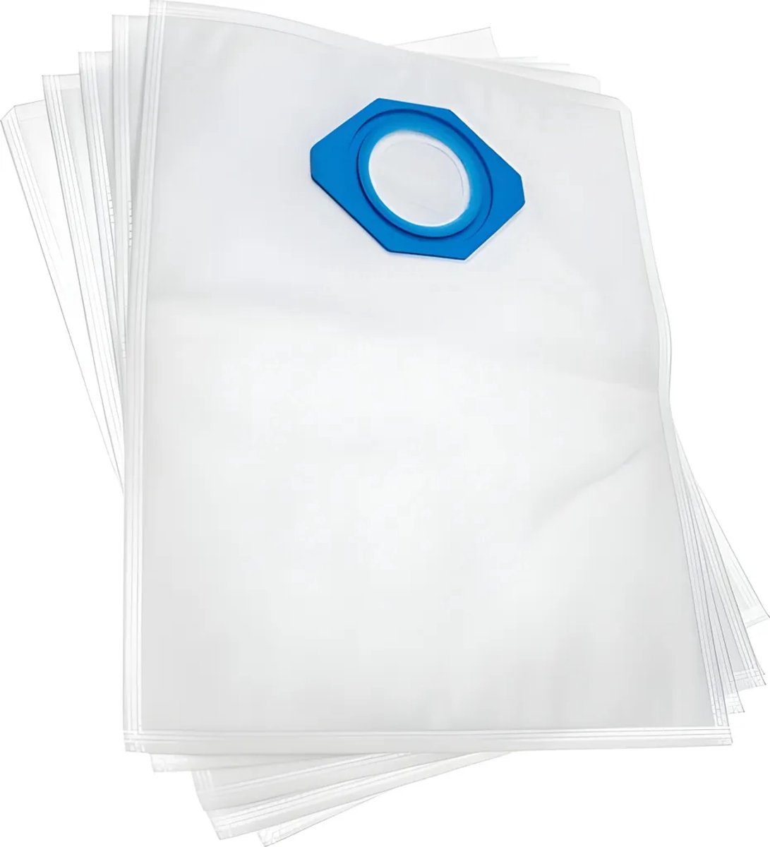 Vijf vervangende stofzakken Geschikt voor de Nilfisk GM80 en GM90 stofzuigers.