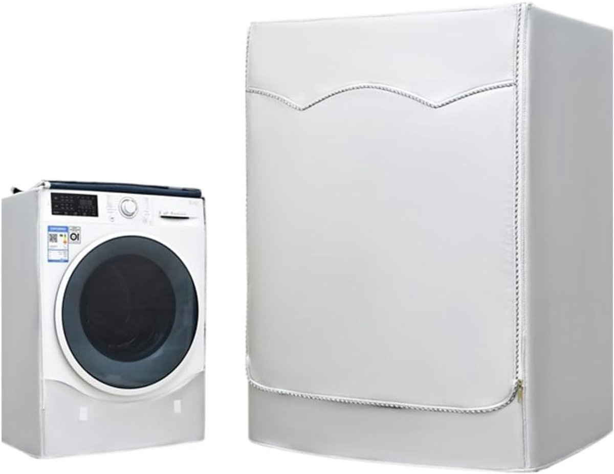 Stofdichte afdekking voor wasmachine en droger, waterdicht en weerbestendig, ideaal voor buitengebruik