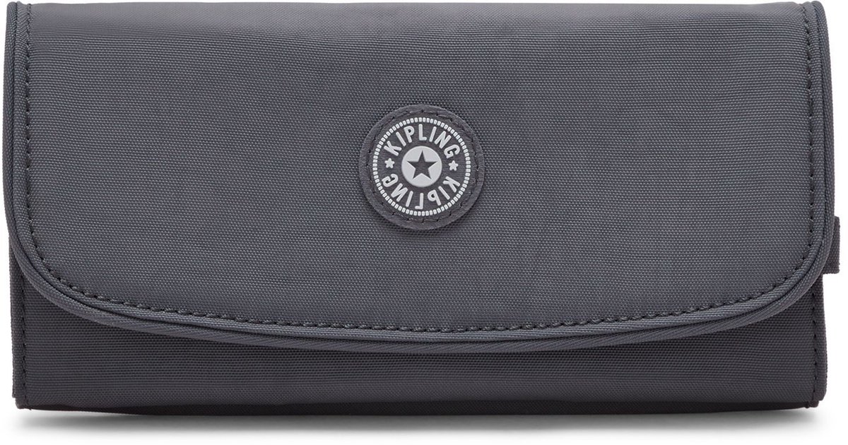 kipling portemonnee Basic Money Land Wallet Moonlight Grey grijs