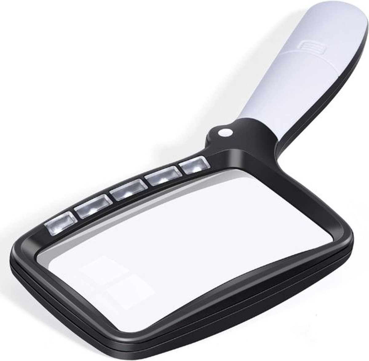 Inklapbare leesloep met LED verlichting - Vergrootglas met 2 dimmodi voor lezen, hobby en inspectie