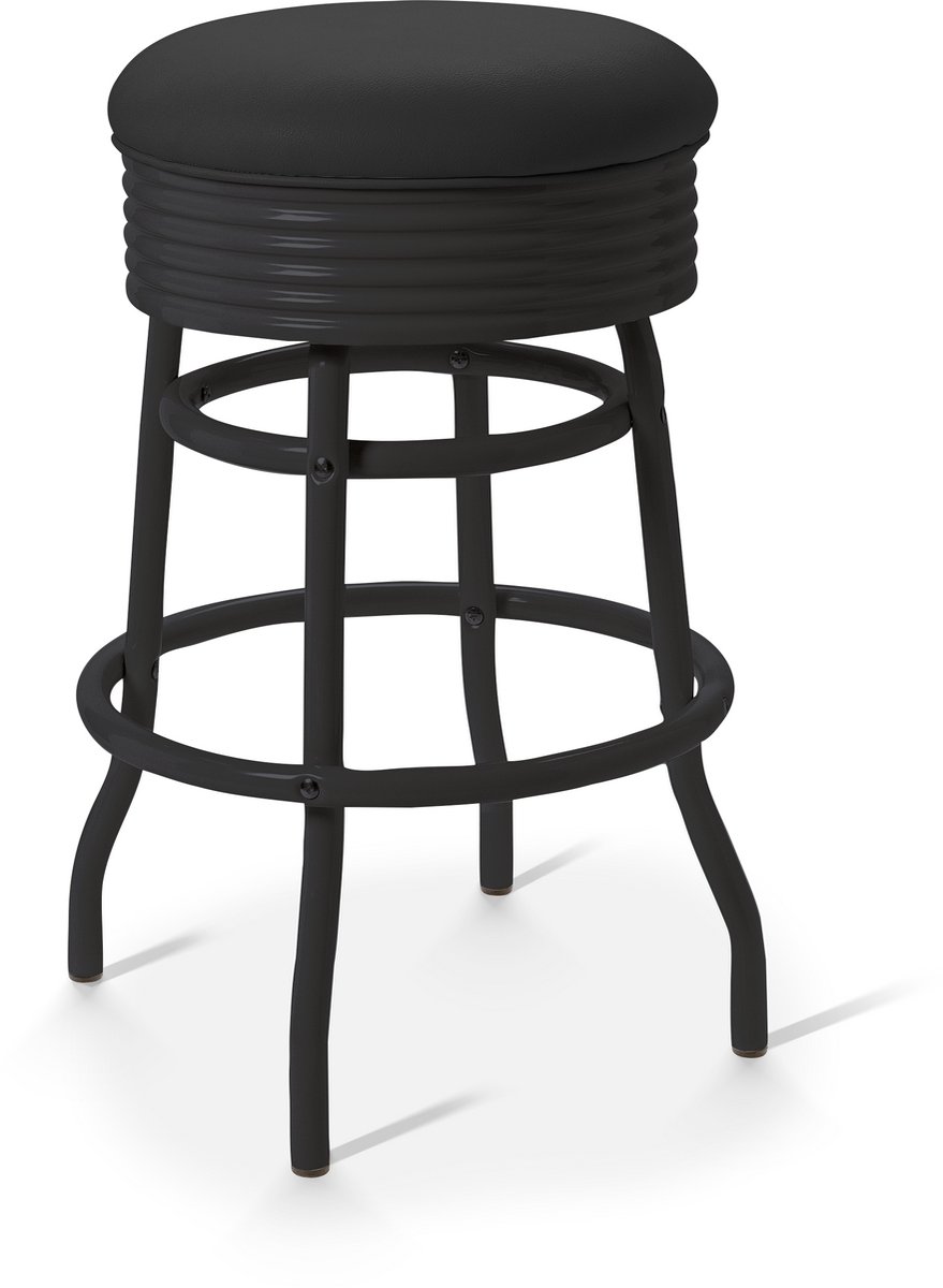 Bel Air Furniture Palace Barstool MP 66 Black zwart
