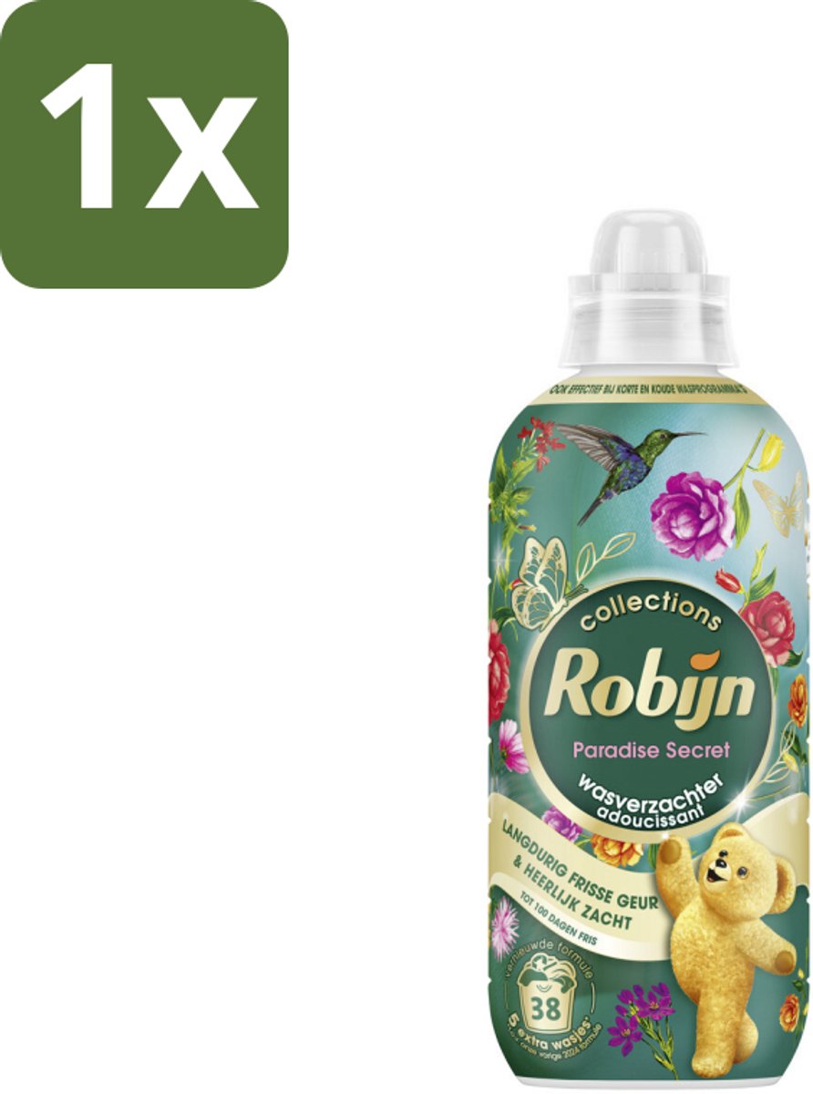 Robijn – Wasverzachter – Intense Paradise Secret – 765 ml - 1 stuk