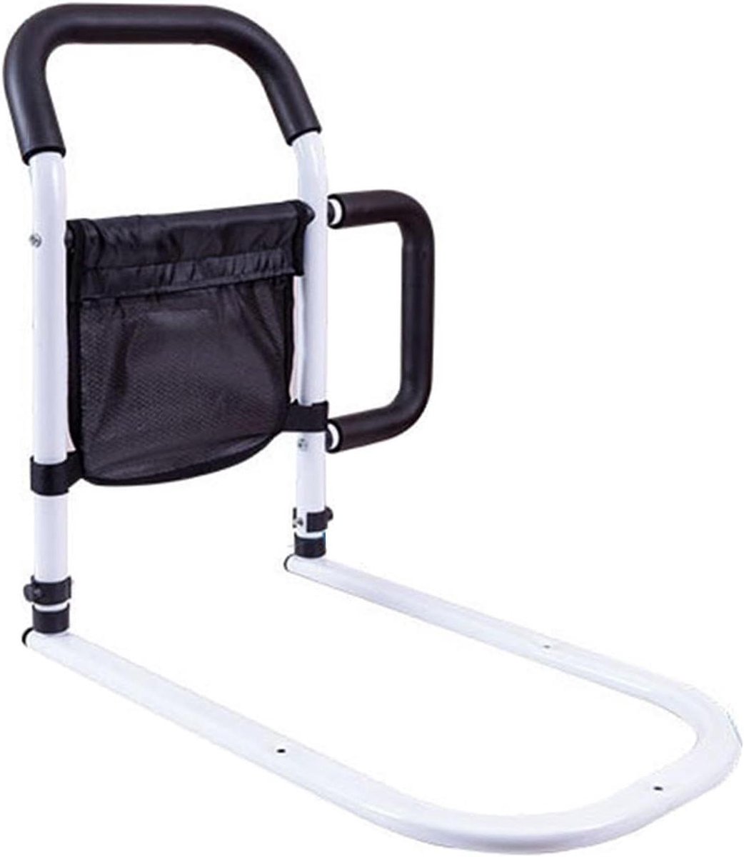 Bedhek - Bedhek ouderen - Veilig slapen - In hoogte verstelbaar - 62x56.5 cm - Zwart