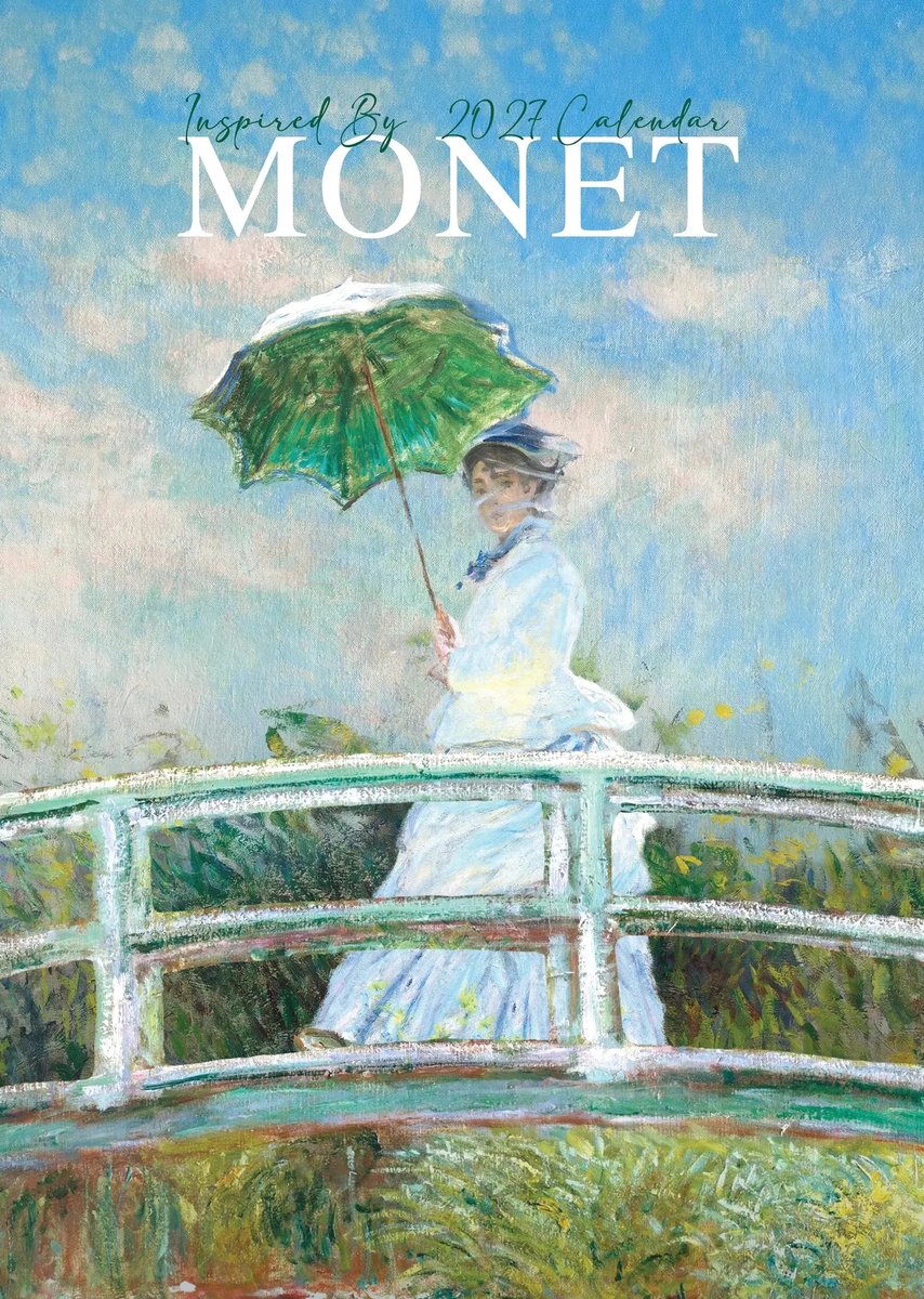 Monet A3 Kalender 2027