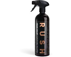 RUSH Ceramic Sealant - 300 ml - water- en vuilafstotende coating - extreem waterafstotend - keramische bescherming tot 3 maanden - SiO2 Spray - diepe glans - voor iedere auto - geschikt voor lak, kunsstoef, metaal, chroom en glas - auto schoonmaken