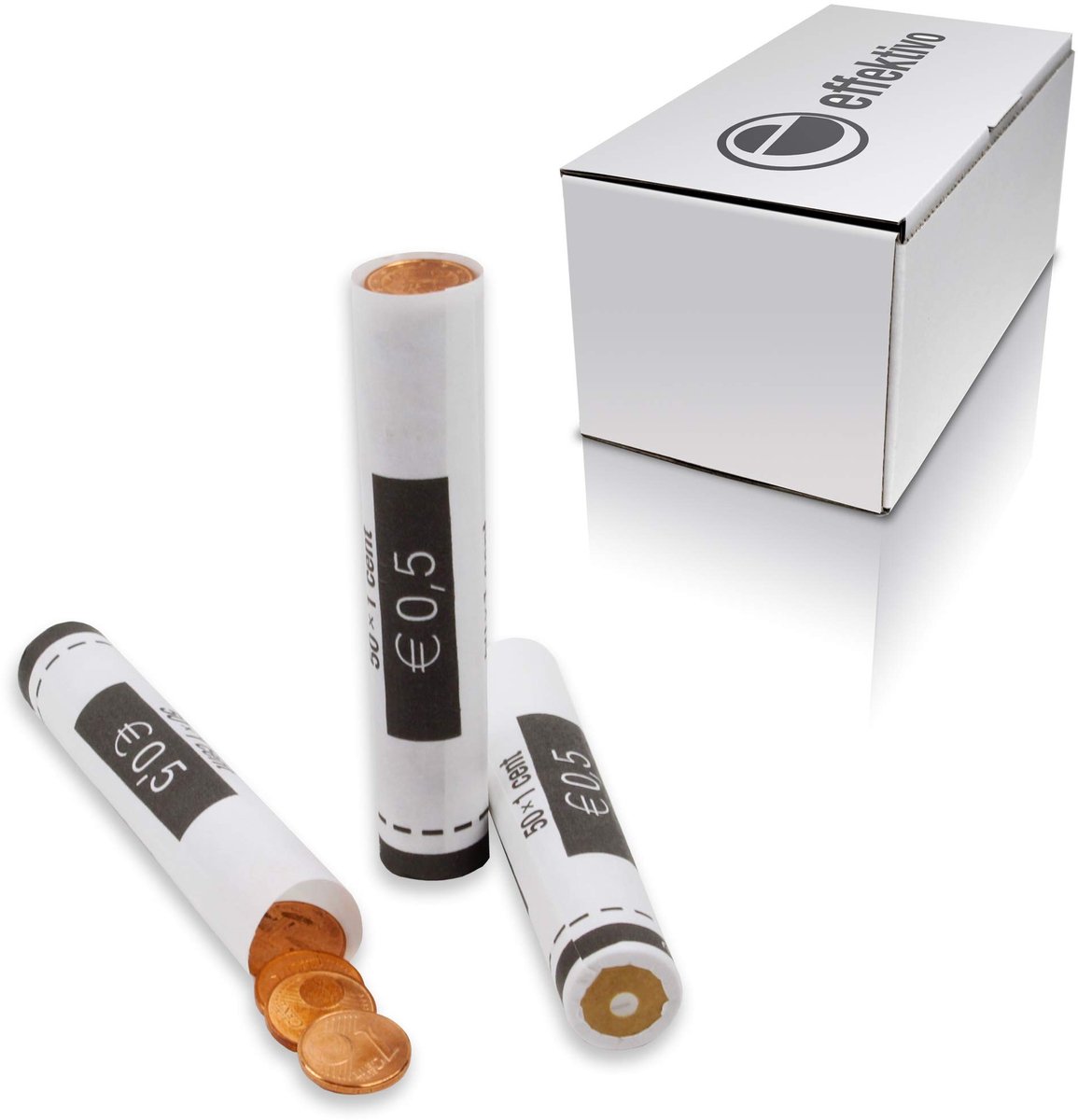 Solidchoice - Euro Munt Sleeves, Grote Verpakking van 780 Stuks