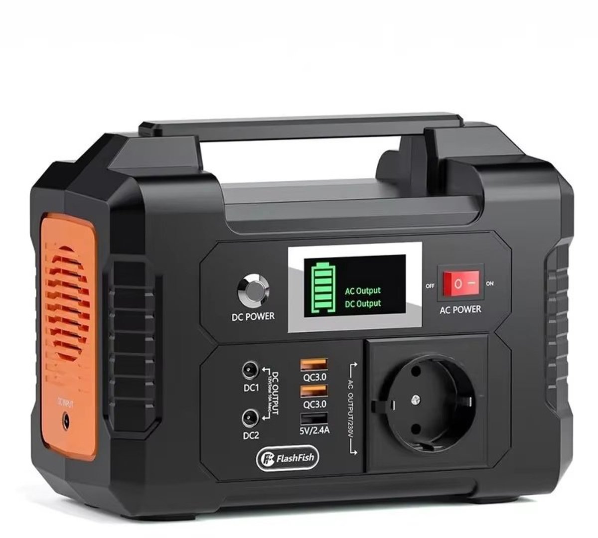 FlashFish E200 power station - 200 W - 151 Wh - 230 V