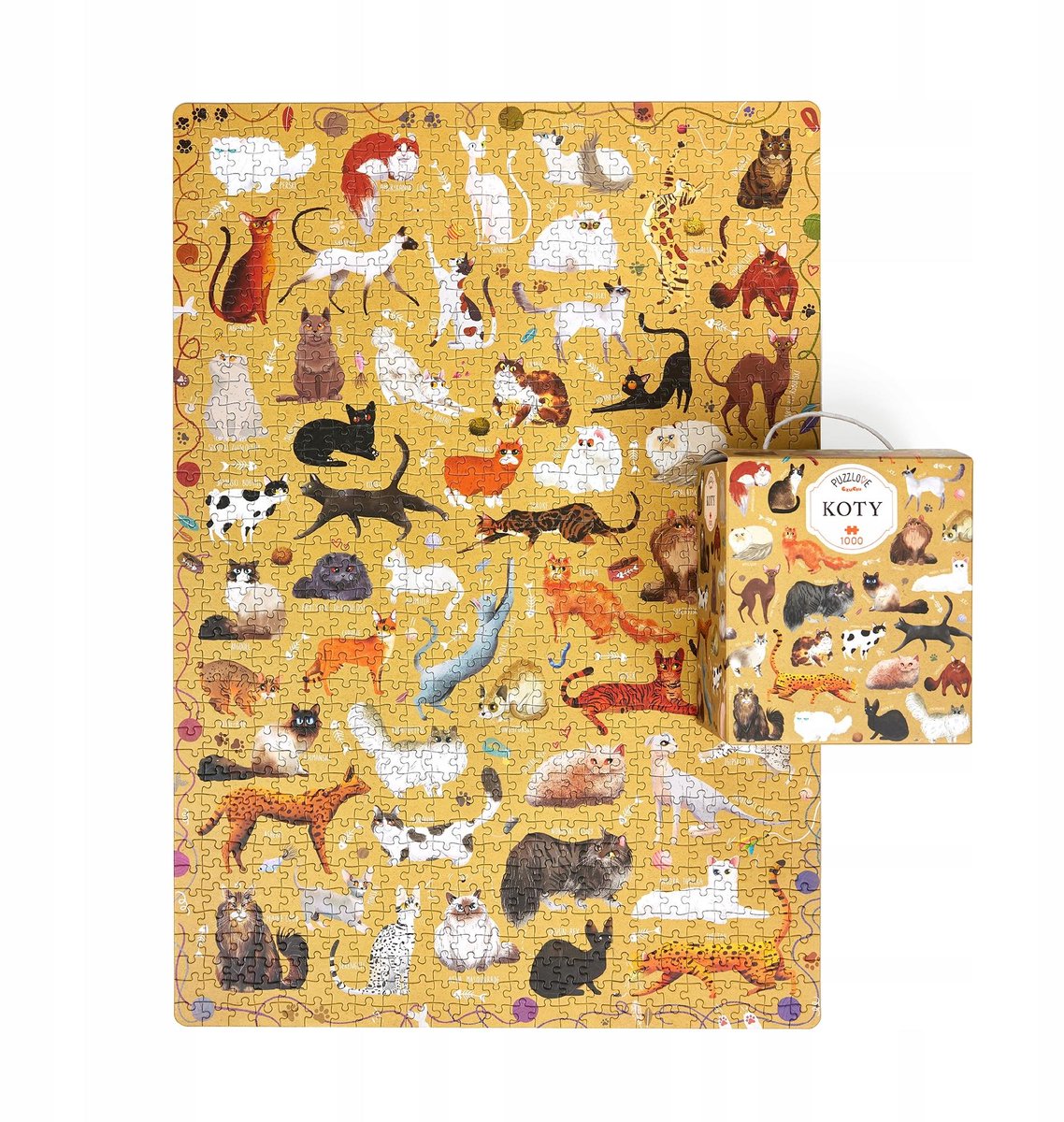 Leuke Katten Puzzel 1000 Stukjes - Familie Plezier & Ontwikkeling