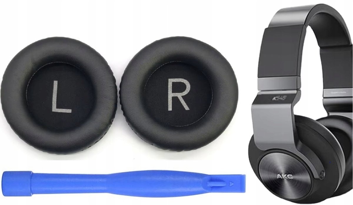 Oorkussens AKG K545 K540 - Vervangende Pads (2 stuks) - Zwart