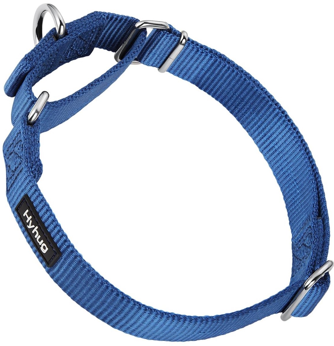 Elzusha - Nylon Martingale Hondenhalsband met Sterke Accessoires